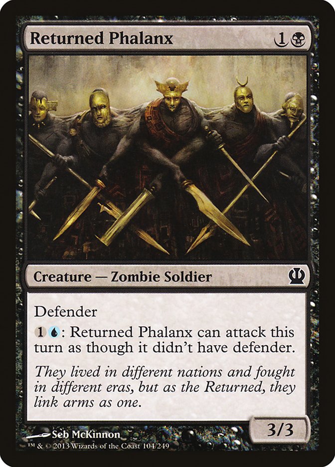 Returned Phalanx [Theros] [Foil]