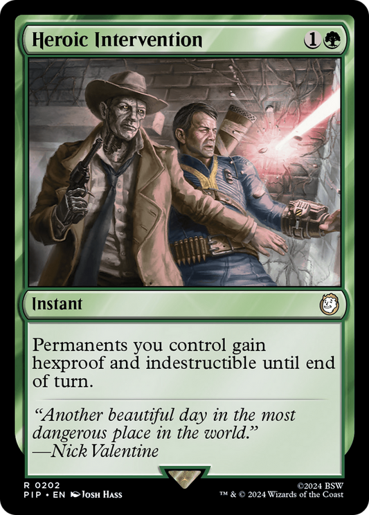 Heroic Intervention [Fallout] [Foil]