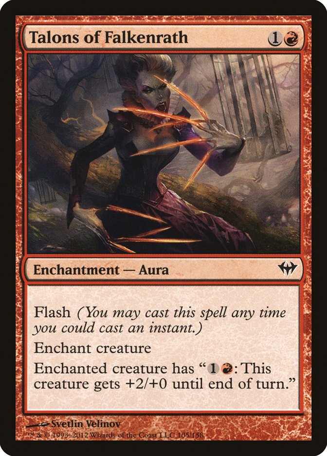 Talons of Falkenrath [Dark Ascension] [Foil]