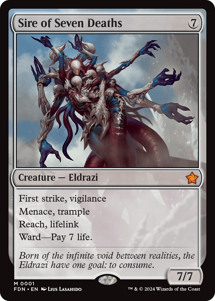 Sire of Seven Deaths [Foundations] [Foil]