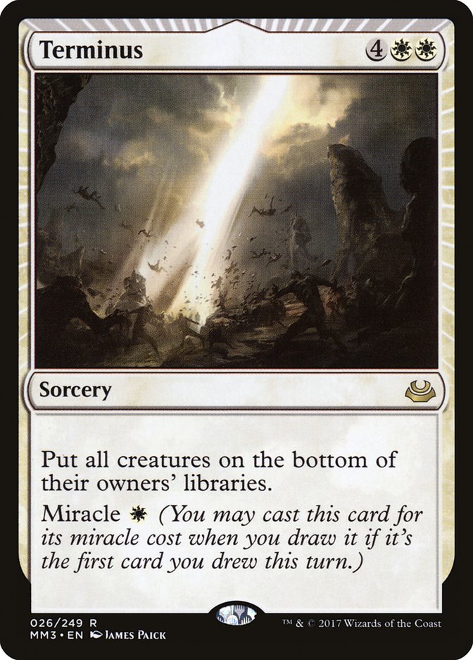Terminus [Modern Masters 2017] [Foil]