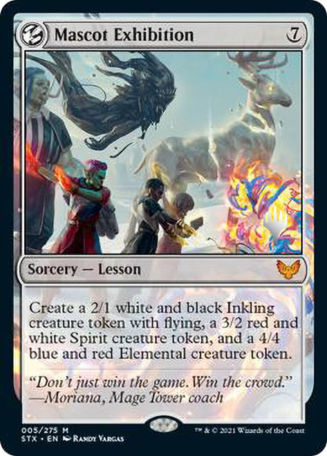 Mascot Exhibition (Promo Pack) [Strixhaven: School of Mages Promos] [Foil]