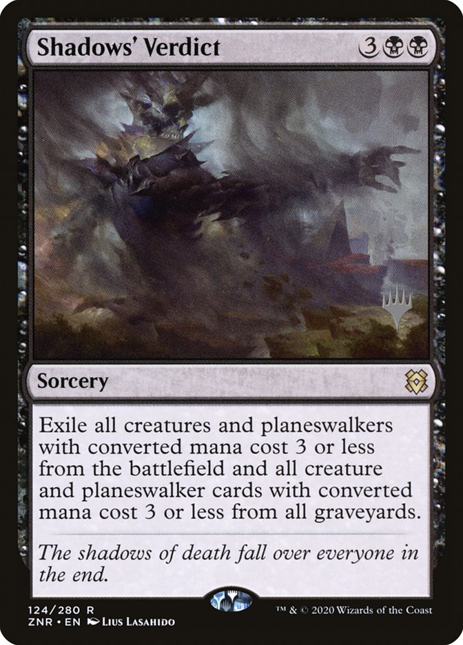 Shadows' Verdict (Promo Pack) [Zendikar Rising Promos] [Foil]