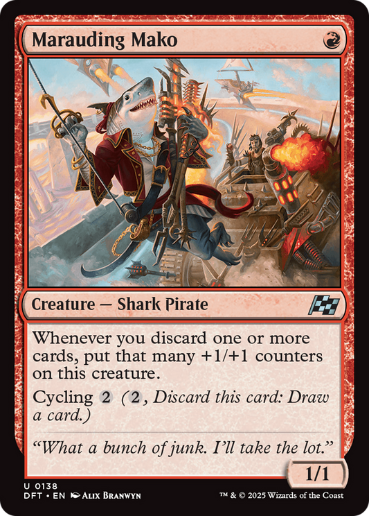 Marauding Mako [Aetherdrift] [Foil]