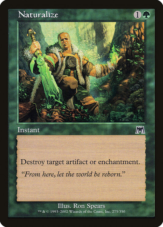 Naturalize [Onslaught] [Foil]