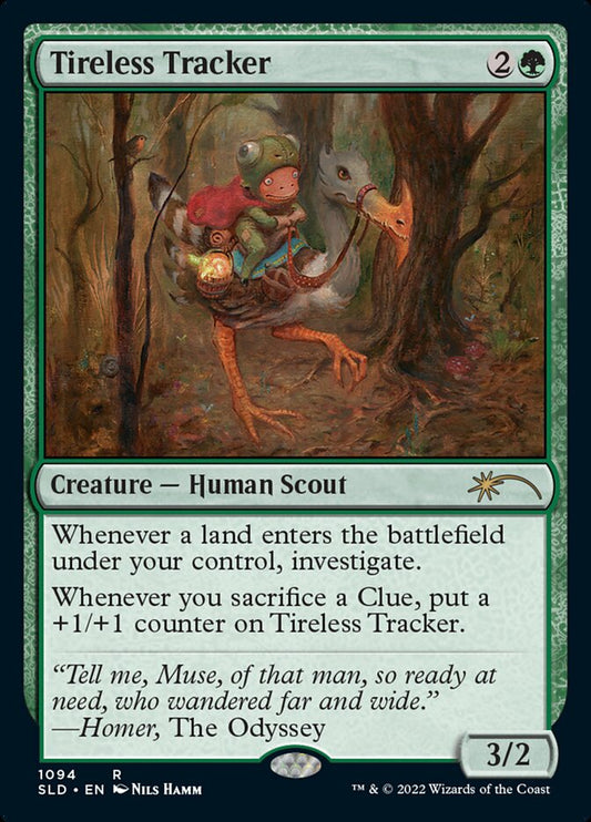 Tireless Tracker (1094) [Secret Lair Drop Series] [Foil]