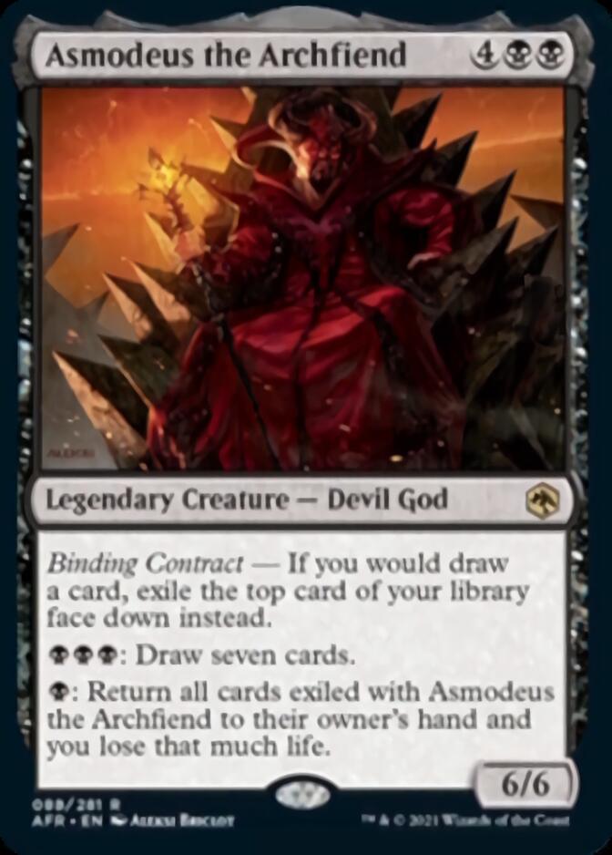 Asmodeus the Archfiend [Dungeons & Dragons: Adventures in the Forgotten Realms] [Foil]