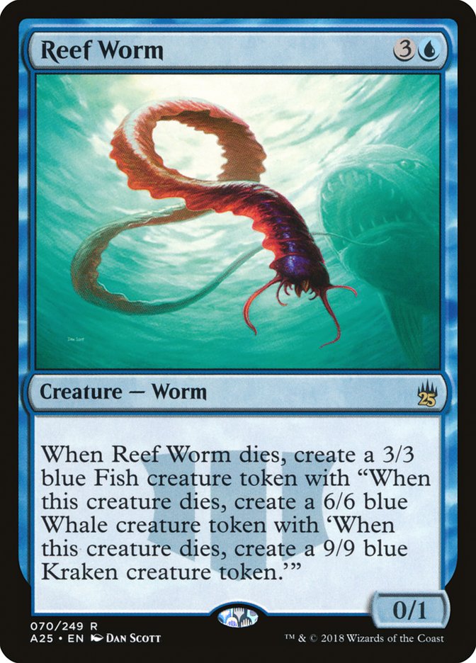 Reef Worm [Masters 25] [Foil]