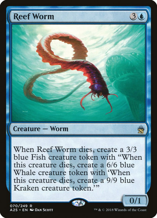 Reef Worm [Masters 25] [Foil]