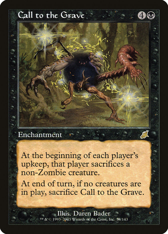 Call to the Grave [Scourge] [Foil]
