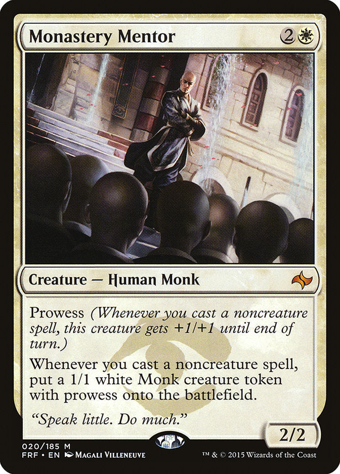 Monastery Mentor [Fate Reforged] [Foil]
