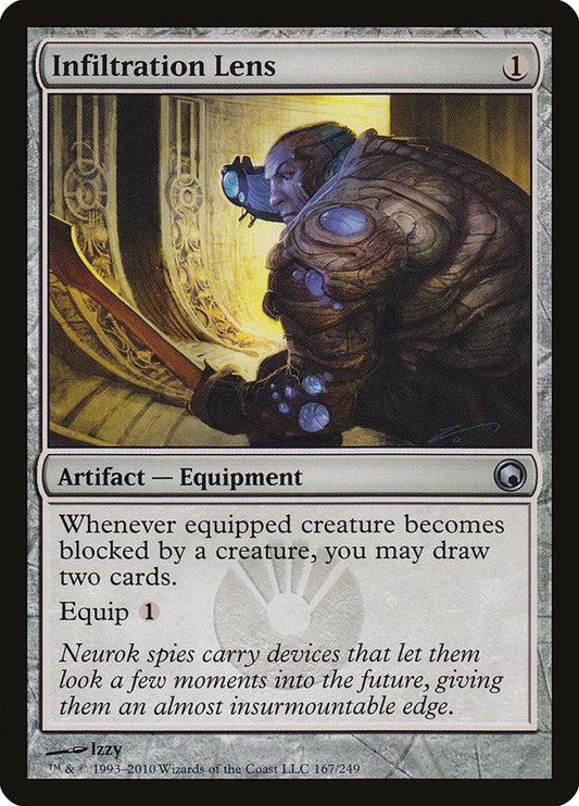 Infiltration Lens [Scars of Mirrodin] [Foil]
