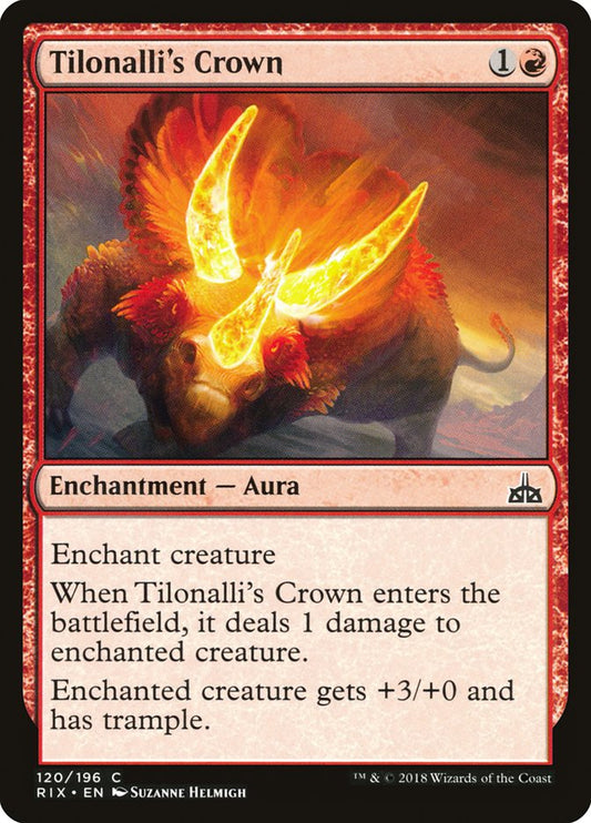 Tilonalli's Crown [Rivals of Ixalan] [Foil]
