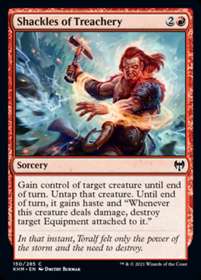 Shackles of Treachery [Kaldheim] [Foil]