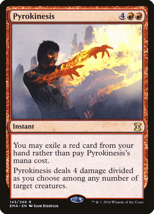 Pyrokinesis [Eternal Masters] [Foil]