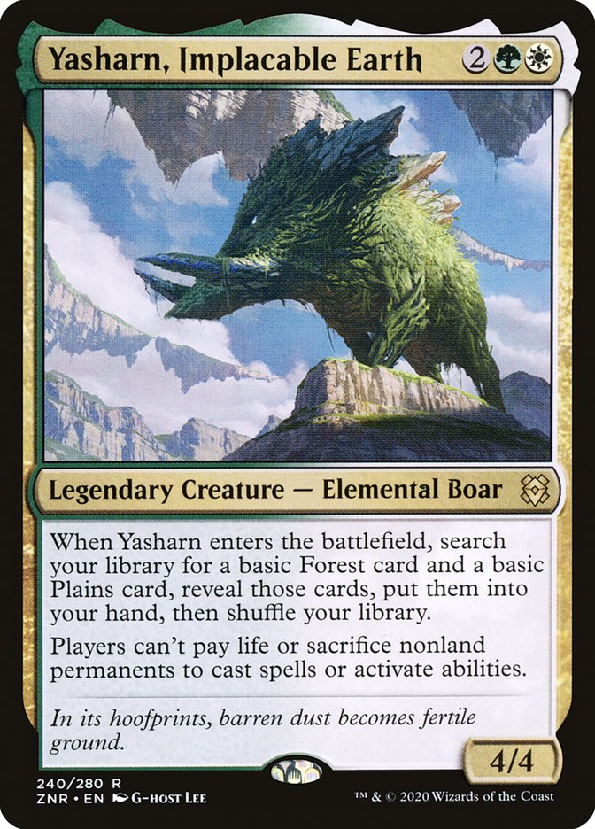 Yasharn, Implacable Earth [Zendikar Rising] [Foil]