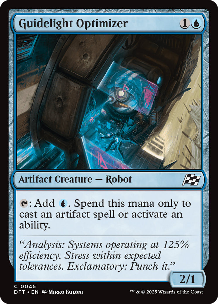 Guidelight Optimizer [Aetherdrift] [Foil]