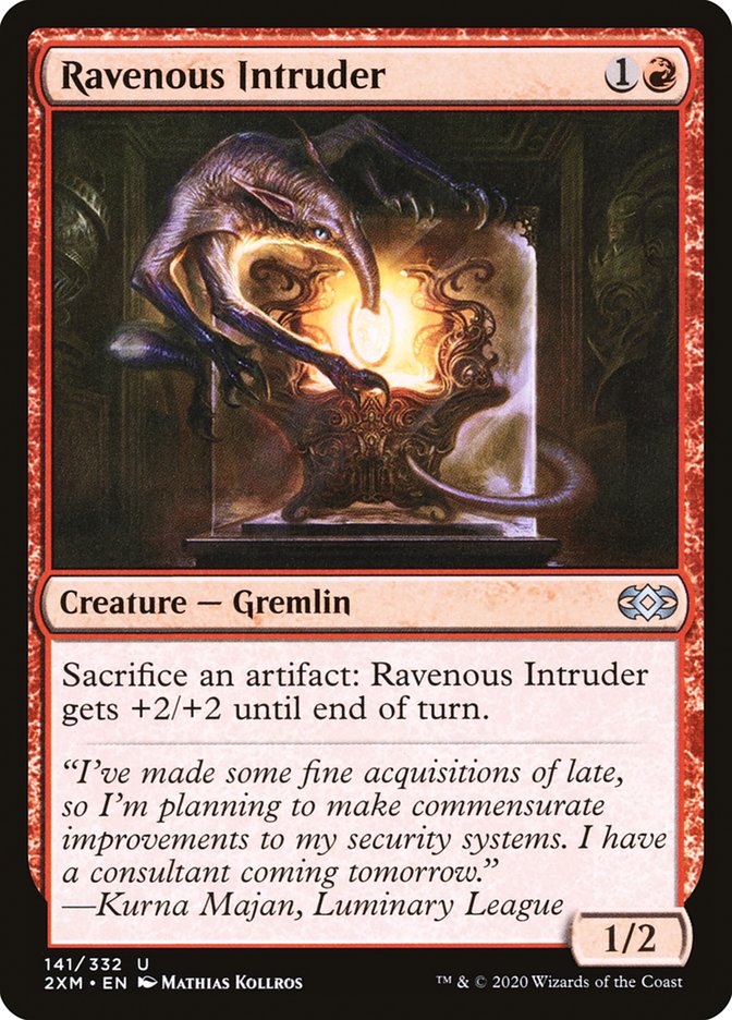 Ravenous Intruder [Double Masters] [Foil]