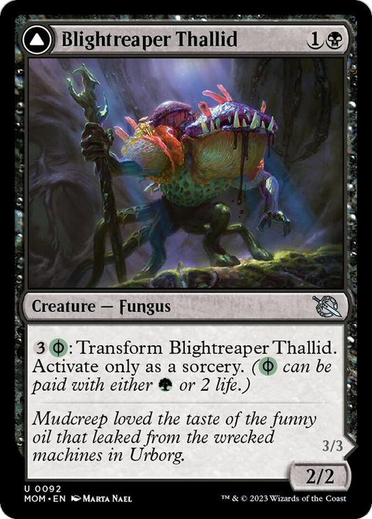 Blightreaper Thallid // Blightsower Thallid [March of the Machine] [Foil]