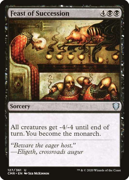 Feast of Succession [Commander Legends] [Foil]