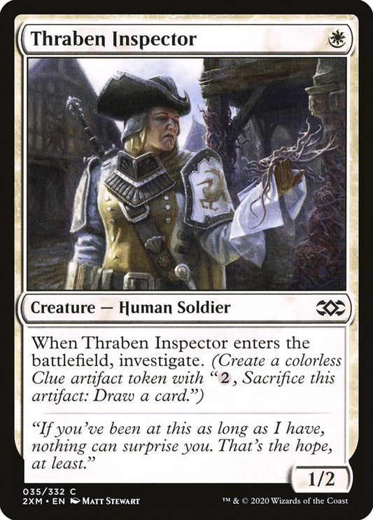 Thraben Inspector [Double Masters] [Foil]