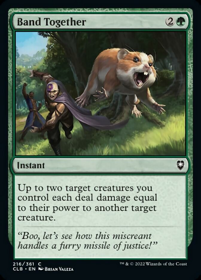 Band Together [Commander Legends: Battle for Baldur's Gate] [Foil]