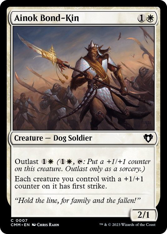 Ainok Bond-Kin [Commander Masters] [Foil]