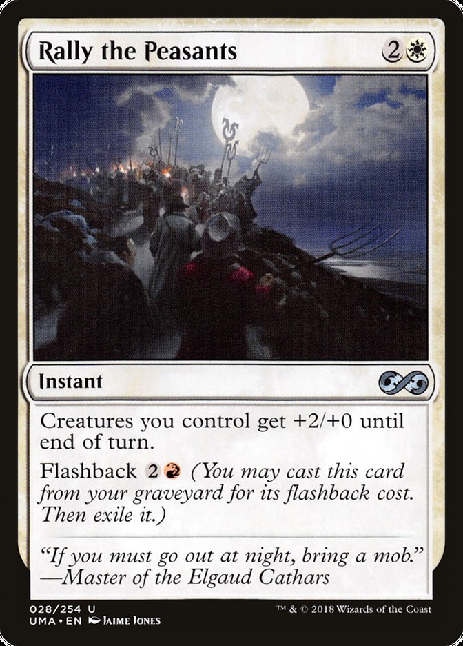Rally the Peasants [Ultimate Masters] [Foil]