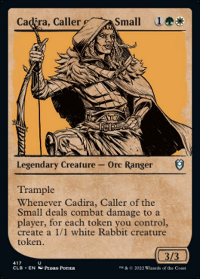 Cadira, Caller of the Small (Showcase) [Commander Legends: Battle for Baldur's Gate] [Foil]