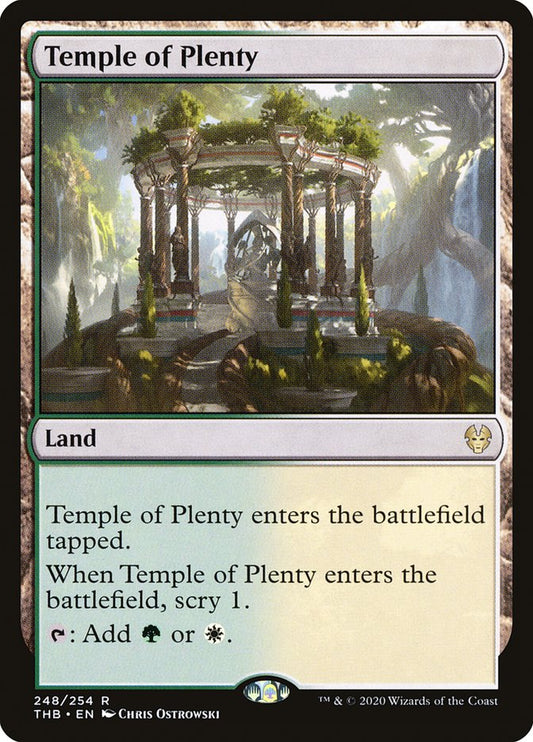 Temple of Plenty [Theros Beyond Death] [Foil]