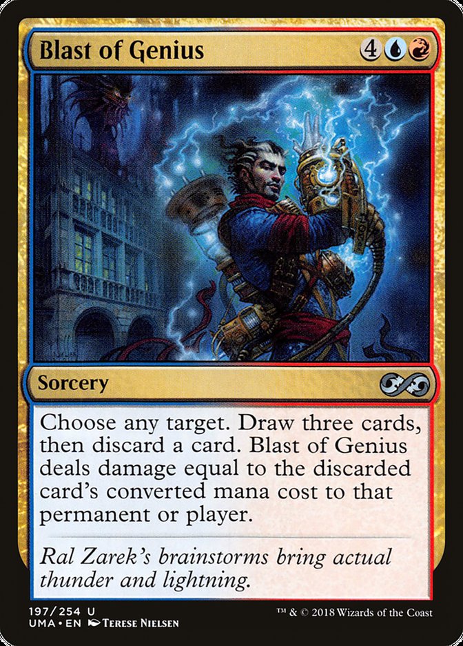 Blast of Genius [Ultimate Masters] [Foil]