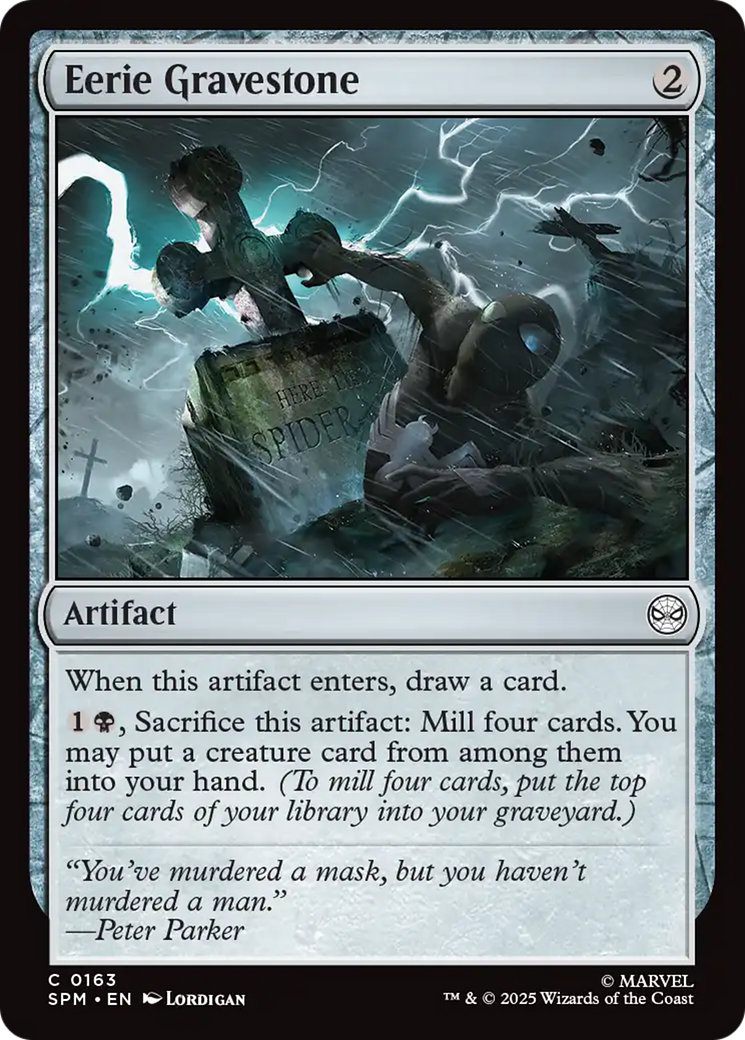 Eerie Gravestone [Marvel's Spider-Man] [Foil]