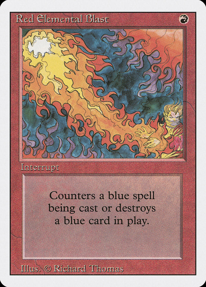 Red Elemental Blast [3rd Edition]