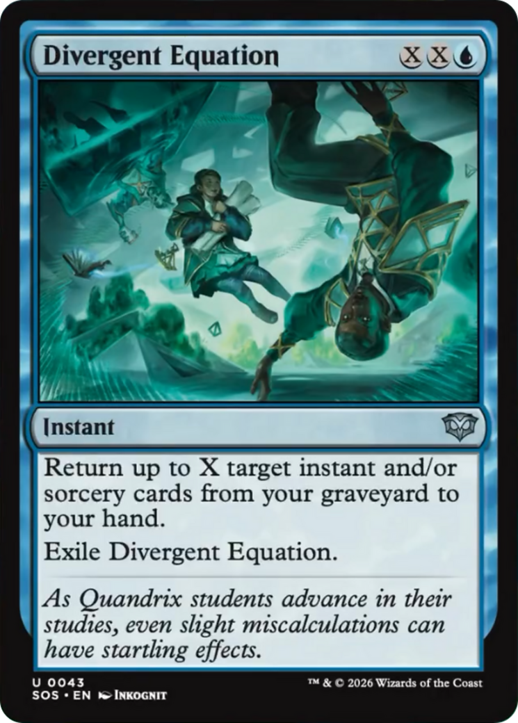 Divergent Equation [Secrets of Strixhaven] [Foil]