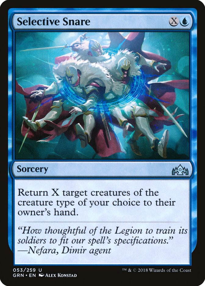 Selective Snare [Guilds of Ravnica] [Foil]