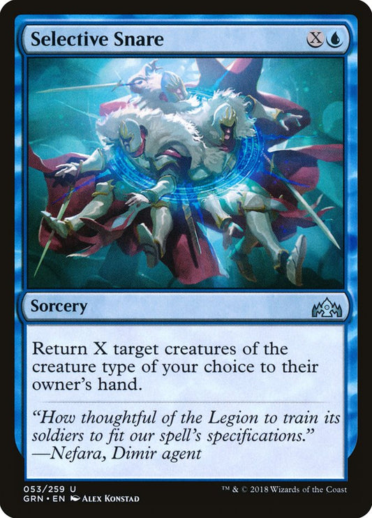 Selective Snare [Guilds of Ravnica] [Foil]