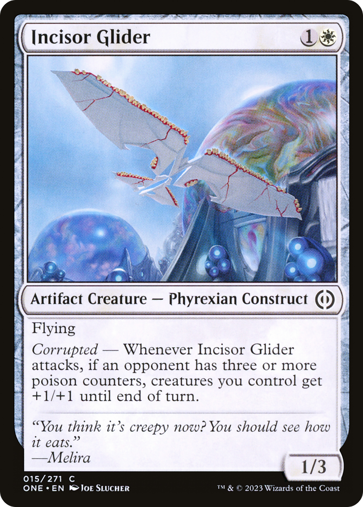 Incisor Glider [Phyrexia: All Will Be One] [Foil]