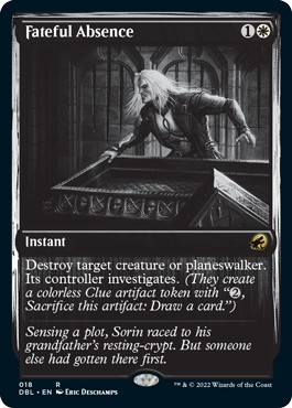 Fateful Absence [Innistrad: Double Feature] [Foil]