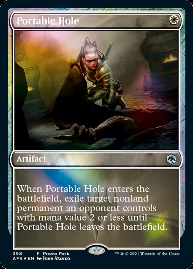 Portable Hole (Promo Pack) [Dungeons & Dragons: Adventures in the Forgotten Realms] [Foil]