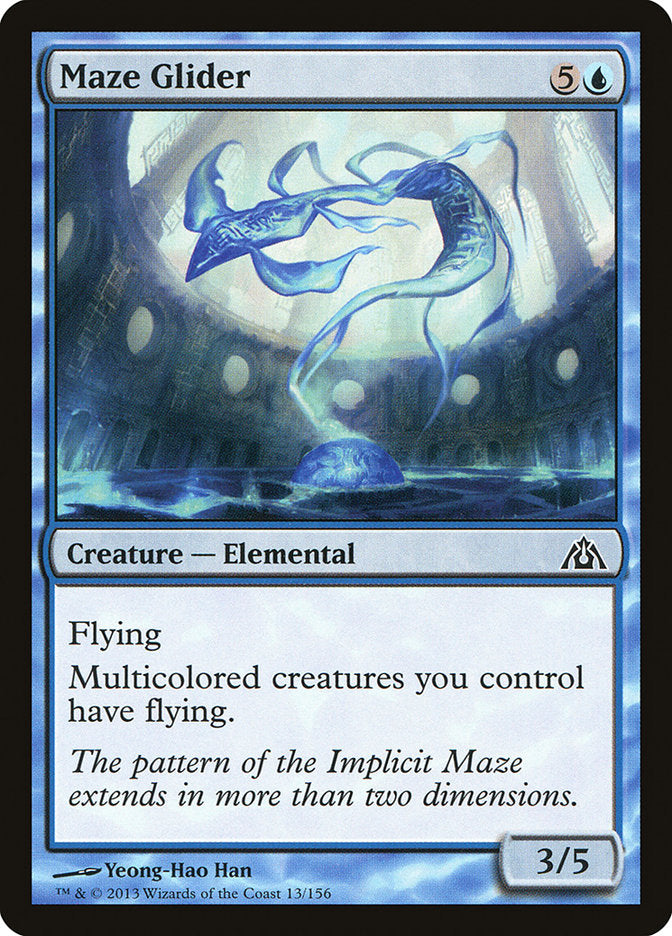 Maze Glider [Dragon's Maze] [Foil]