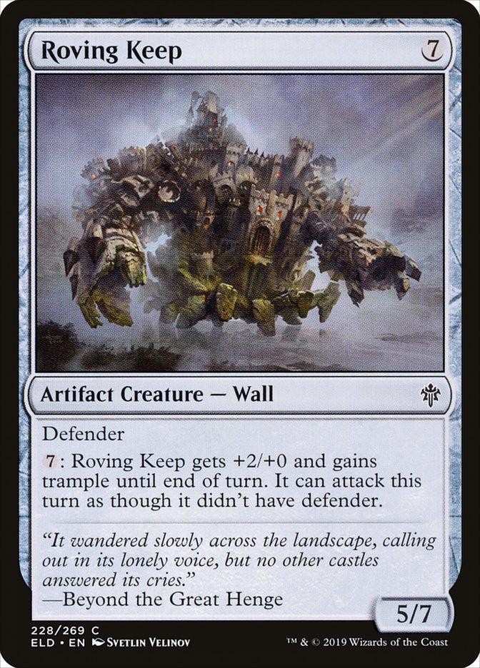 Roving Keep [Throne of Eldraine] [Foil]