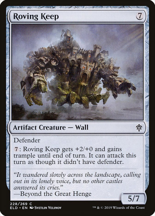 Roving Keep [Throne of Eldraine] [Foil]