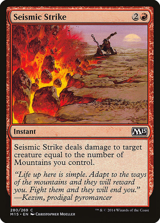 Seismic Strike [Core Set 2015]