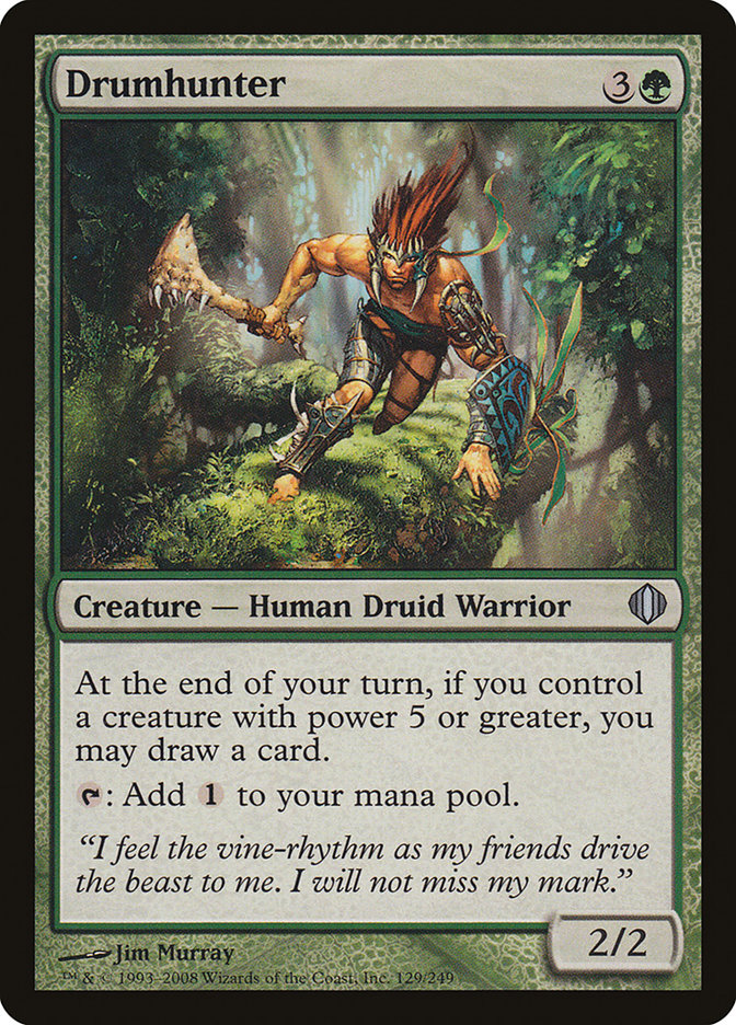 Drumhunter [Shards of Alara] [Foil]