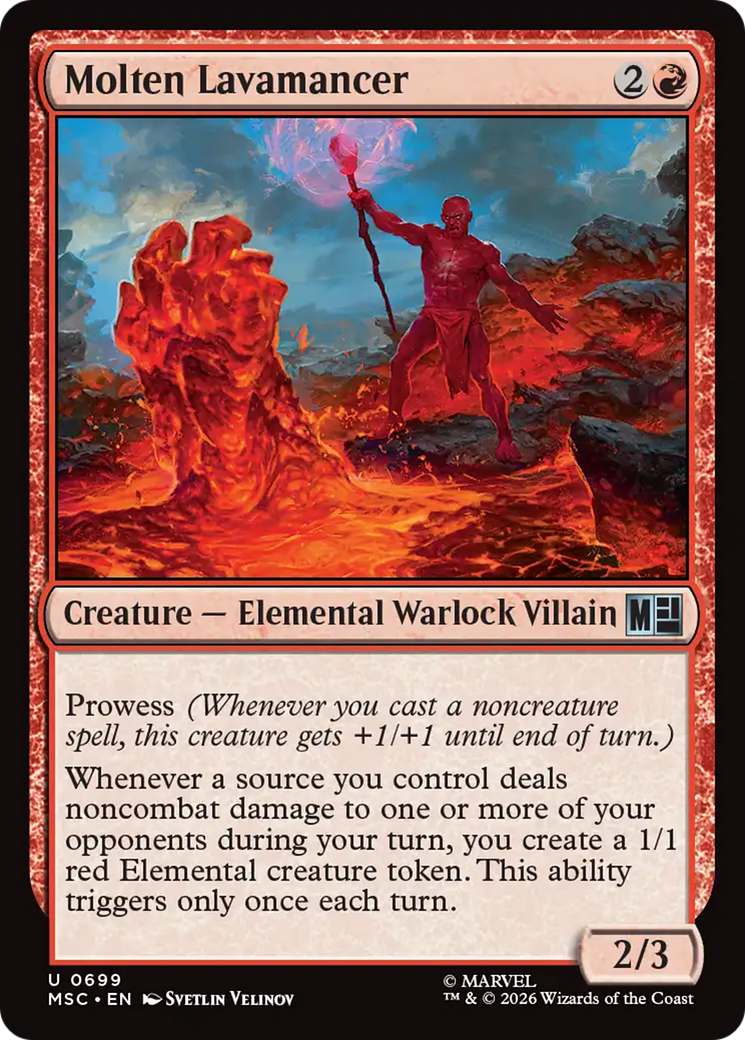 Molten Lavamancer [Marvel Super Heroes Commander]