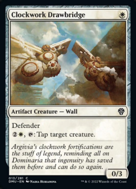 Clockwork Drawbridge [Dominaria United] [Foil]