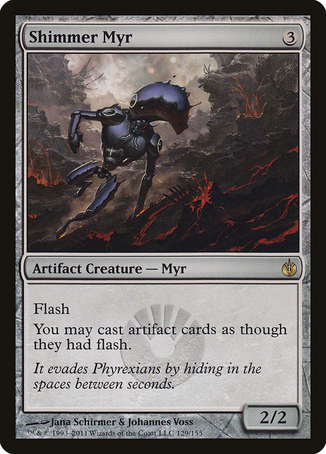 Shimmer Myr [Mirrodin Besieged] [Foil]