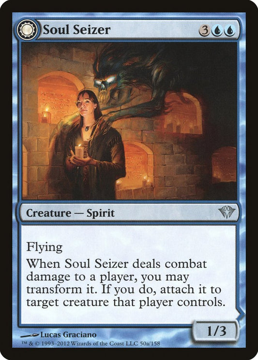 Soul Seizer // Ghastly Haunting [Dark Ascension] [Foil]