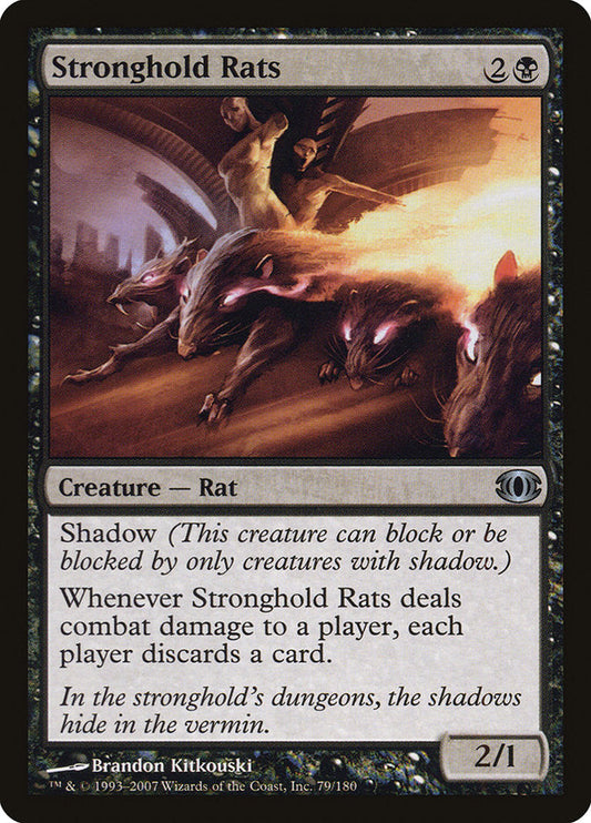 Stronghold Rats [Future Sight] [Foil]