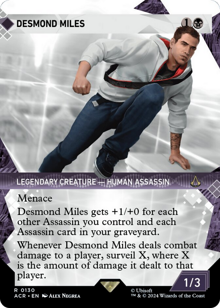 Desmond Miles (Showcase) [Assassin's Creed] [Foil]